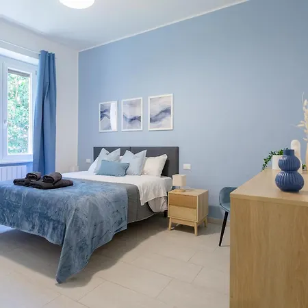Blue Soul Flat - Near Trastevere With Easy Transport To Center - By Homes Appartement Rome