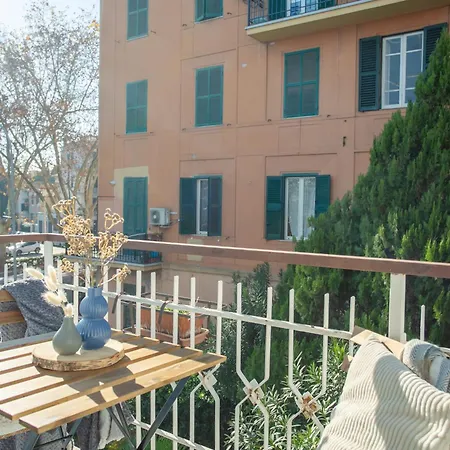 Blue Soul Flat - Near Trastevere With Easy Transport To Center - By Homes Appartement *