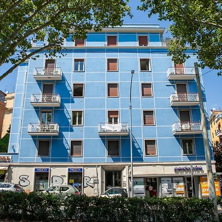 Blue Soul Flat - Near Trastevere With Easy Transport To Center - By Homes Appartement *